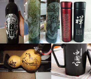 伊犁哈萨克自治州霍城县酒瓶葫芦工艺品激光雕刻机
